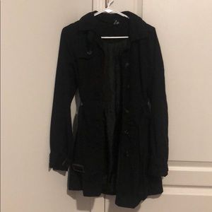 H&M Black trenchcoat